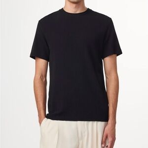 [L]NN07 No Nationality Men's Clive Tee Black SS T-Shirt with Pocket